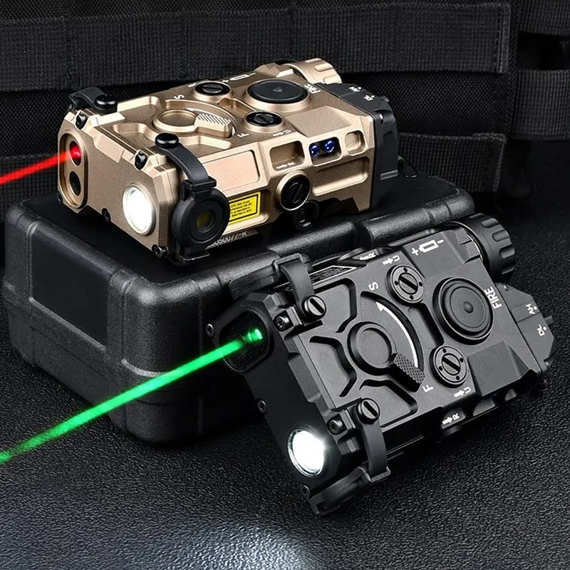 

WADSN Eotec OGL IR Laser Sight Strobe Flashlight Red Green Dot Aiming Airsoft Laser OGL Infrared Pointer Weapon Light Crane Plug