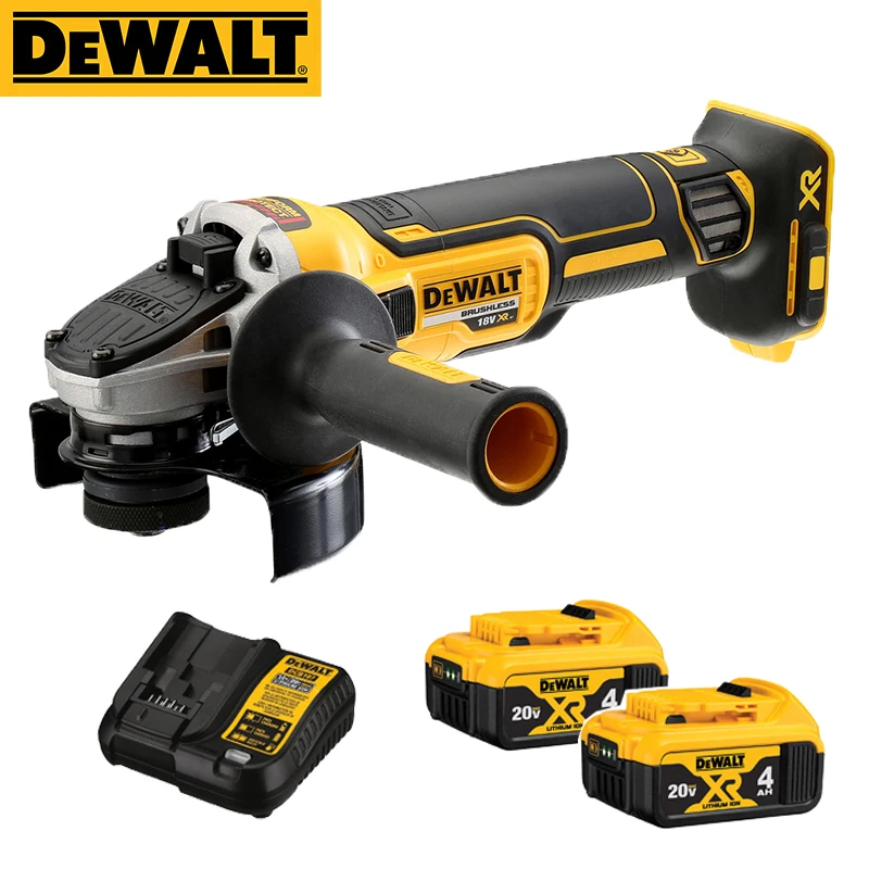 DEWALT DCG405 Brushless Rechargeable Angle Grinder Metal Cutting And Grinding 125mm 20V/18V