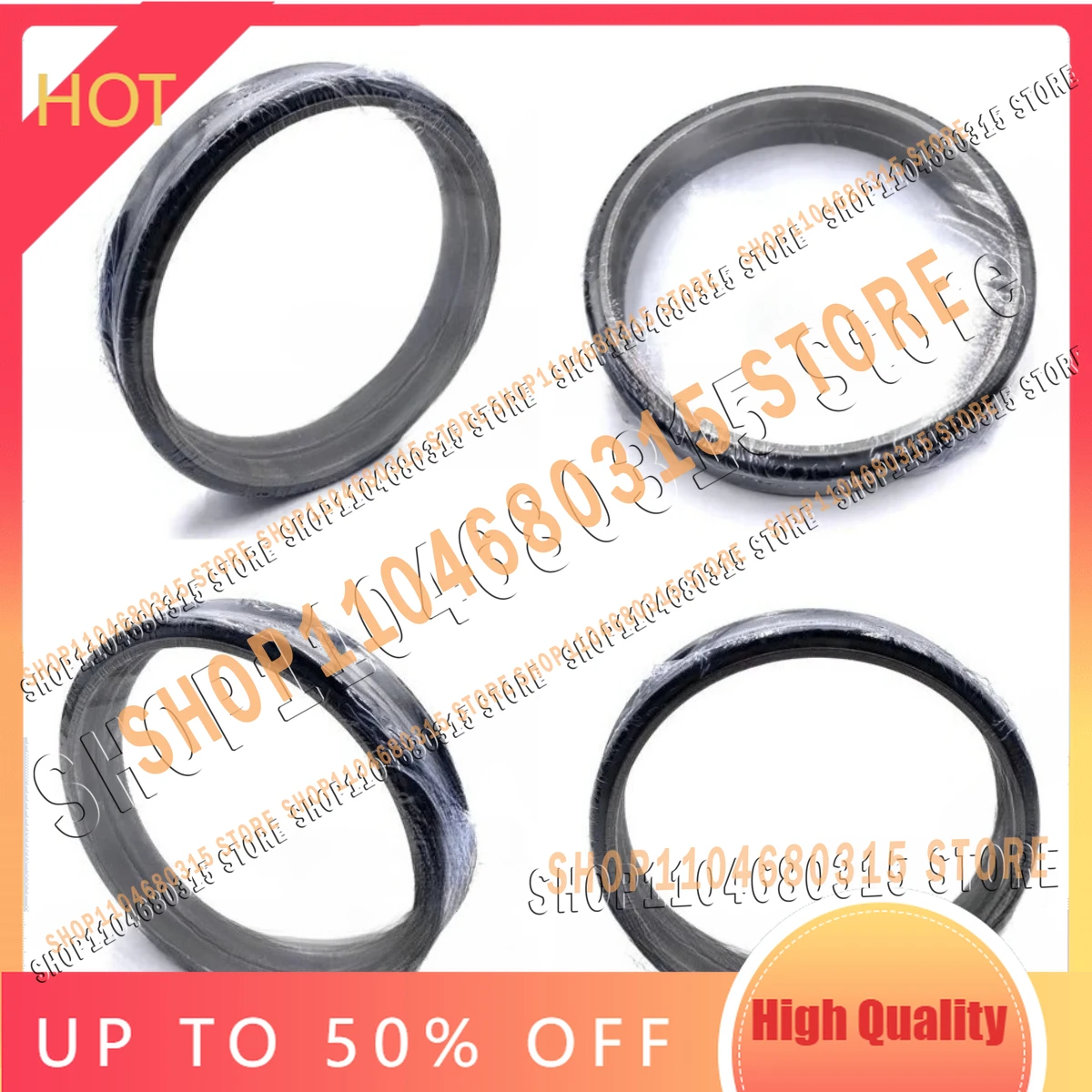 For YM High Quality Excavator Walking Floating Oil Seal Kit - YM15/17/20/25 Mirror Oil Seal & Motor O-Ring Accessories