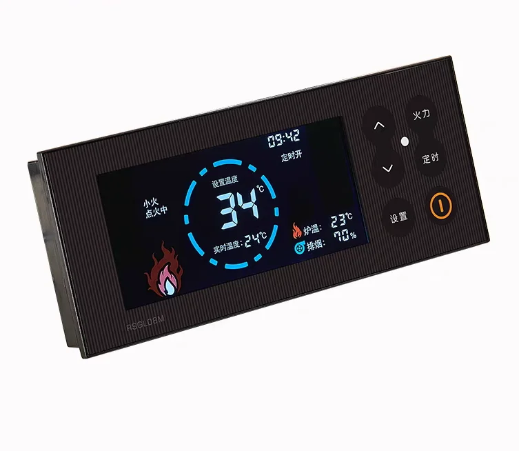 Biomass Pellet Heating System with Controller & Electronic Control for Home Water Heating