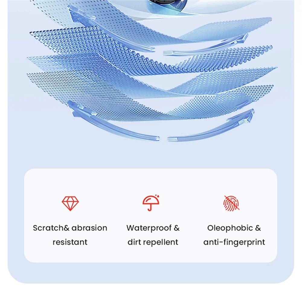 1/2Set HD Tempered Glass Screen Protector Lens Film With Wipes Touch Sensitive for Hero13 Black Sports Camera Accessories