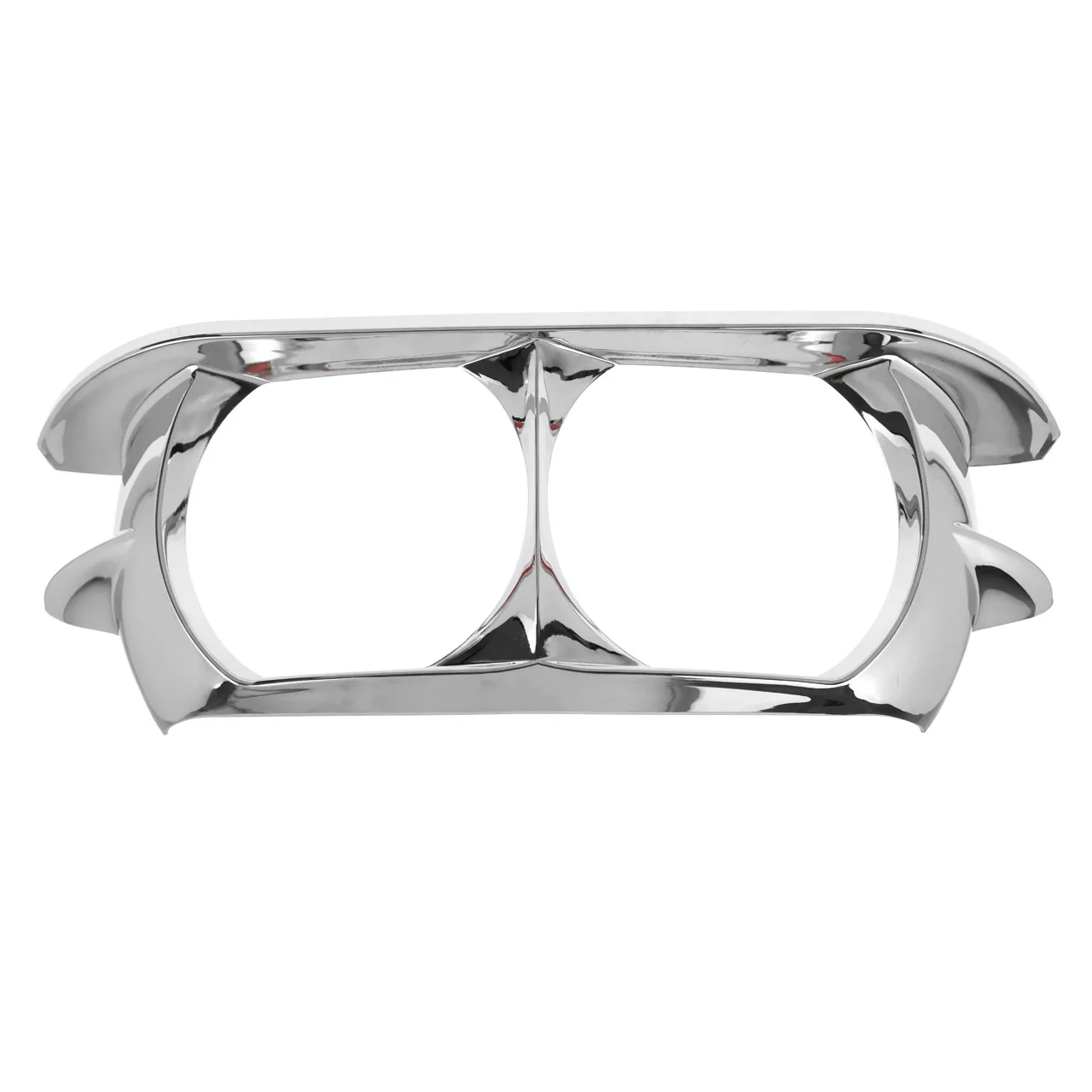 

For Harley Touring Dual Light Series Motorcycle Fairing Bezel - ABS Front Headlight Cover Decorative Shade, Practical Accessory