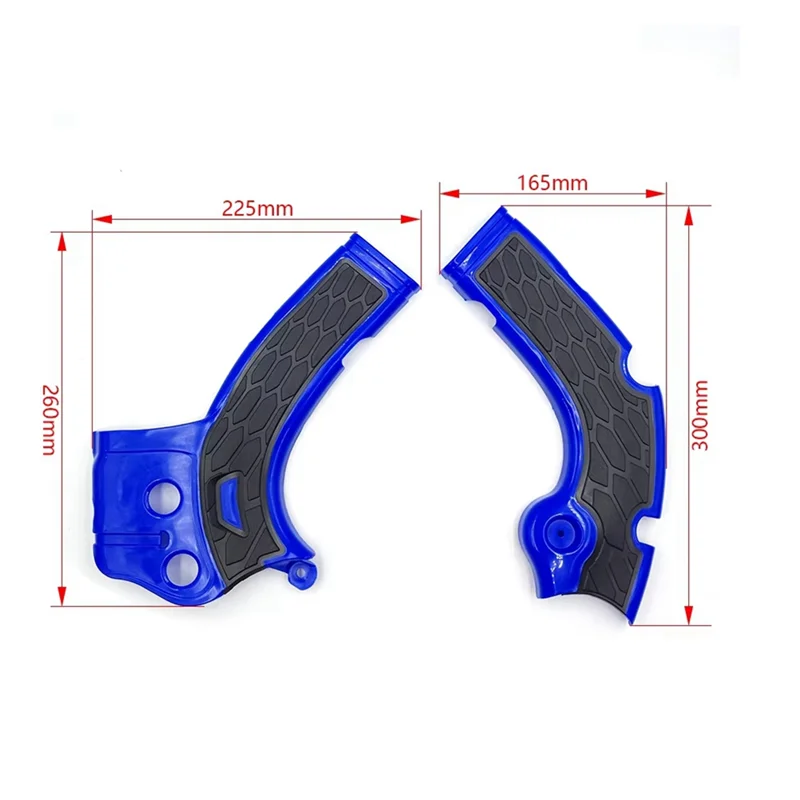 

A51K-1Pair Motorcycle Frame Protective Shell Protective Cover Frame Guard Plate For YZ250F YZ450F WR250F WR450F