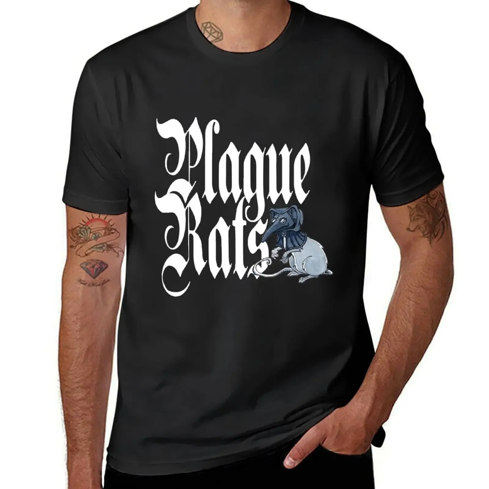 

Plague Rat T-Shirt oversized graphic tee sublime anime clothes oversizeds t shirts for men graphic