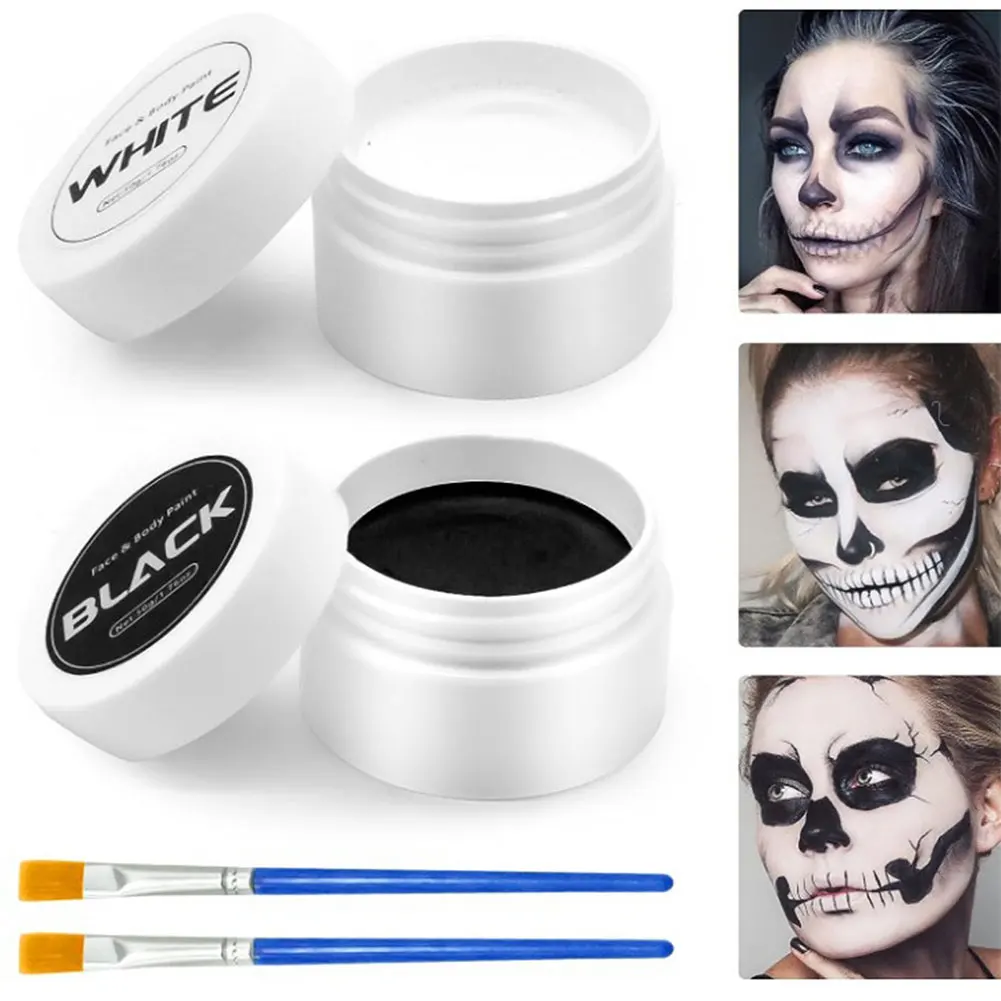 Kids For Halloween Clown Makeup Kit Hypoallergenics Gentle On Skin For Role Play