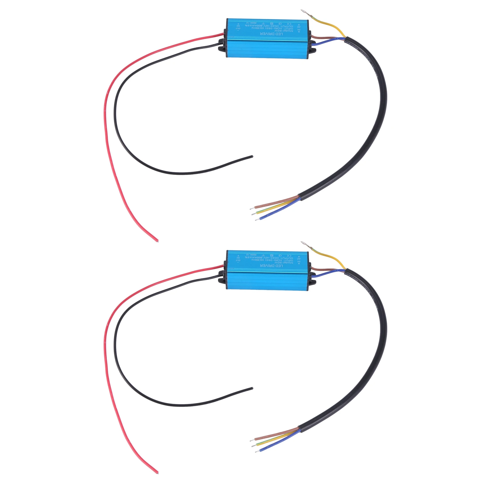 

ABBN-2X 30 Вт светодиодный драйвер постоянного тока, трансформатор источника питания, водонепроницаемый