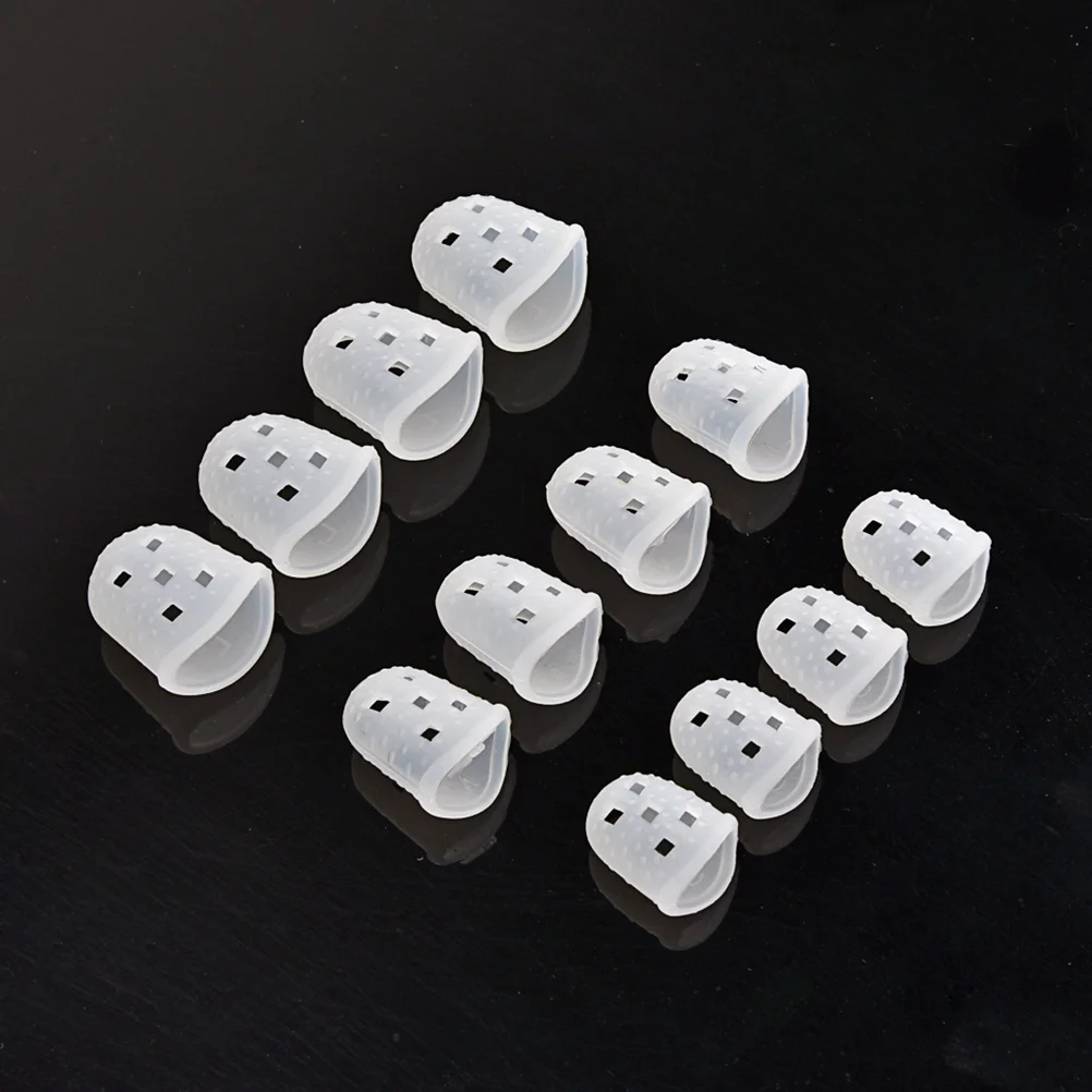 

9pcs Guitar Fingertip Protectors Silicone Finger Guards for Ukulele Electric Guitar fingertip protectors for guitar