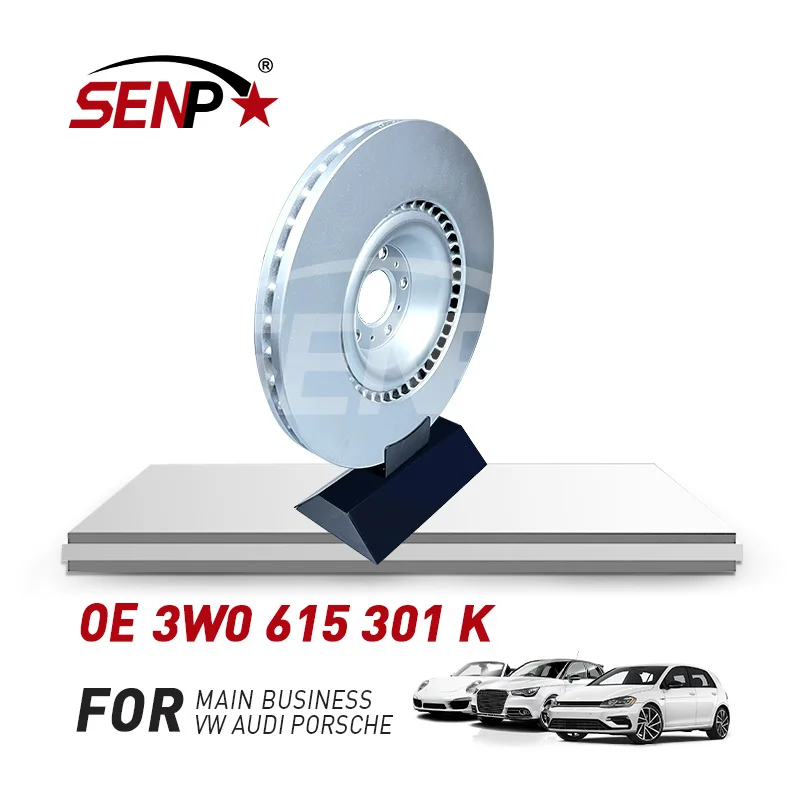 SenPei High performance carbon ceramic brake disc OEM 3W0 615 301 K 3W0615301K for Bentley Continental