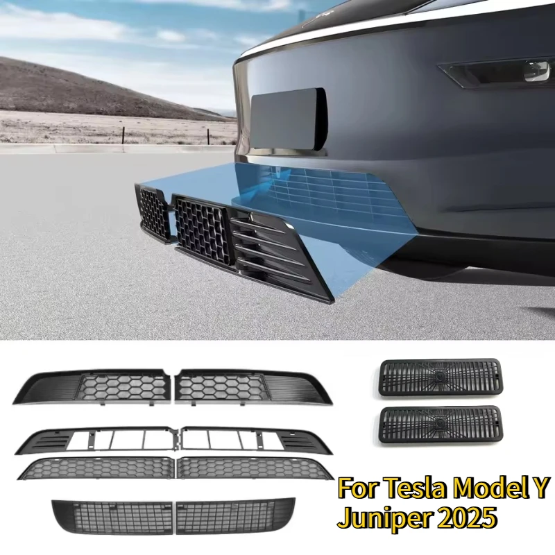 

For Tesla Model Y 2025 Launch Juniper Inner Vent Grille Lower Bumper Anti Insect Net Air Inlet Anti Dust Proof Cover Accessories