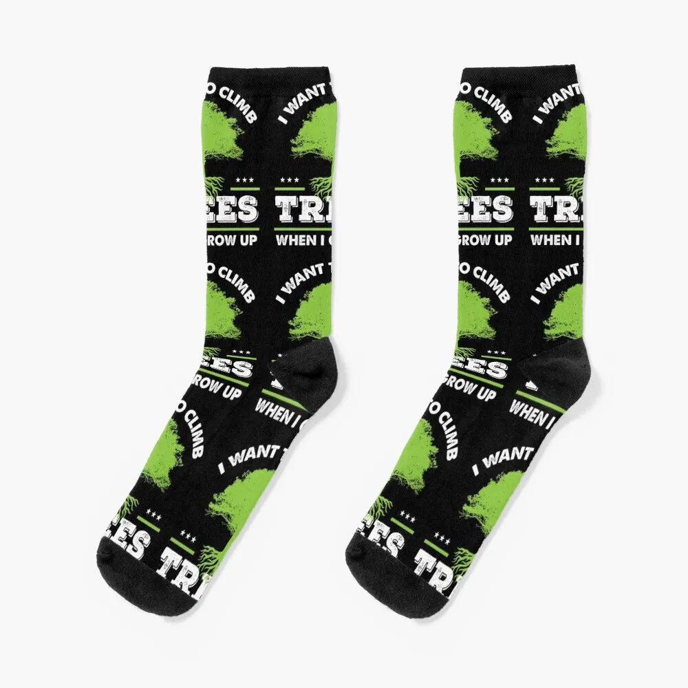 Funny Arborist Tree Trimmer Climber Gift Idea Socks set anime crazy Men Socks Women's