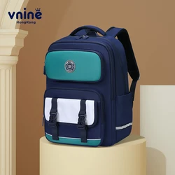 VNINE backpack for primary school students, boys and girls, grades 3-6, children with spinal cord protection backpack