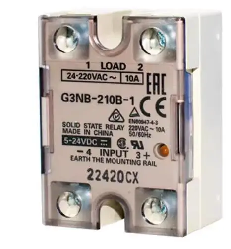 G3NB-205B-1 G3NB-210B-1 G3NB-220B-1 G3NB-225B-1 Authentic Original SSR 5-24VDC Solid state relay 5A 10A 20A 25A