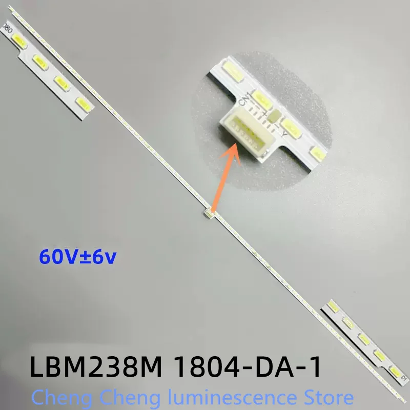 

LED backlight strip For AOC24G2 Strip Light 24B1 Strip Light LB2383P_V0_00 72 LBM238M 1804-DA-1 Lights