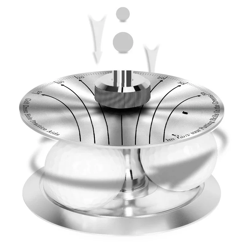 

Тренажер для качелей в помещении и на открытом воздухе, серебряное регулируемое отверстие для гольфа, зеленое отверстие