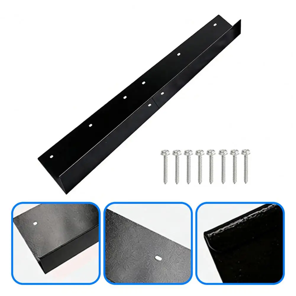 Roof Rainwater Diverter Roof Rain Gutter Diverter Carbon Steel Rainwater Splash Guard for House Roofs Doorway Corner Protector