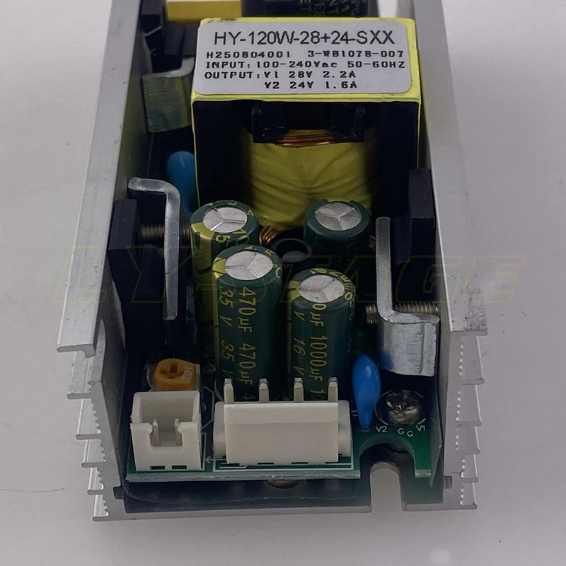 HY-120W-28 + 24-SXX ضوء المرحلة 120 واط 28 فولت 24 فولت مصدر الطاقة مجلس العرض 120 واط