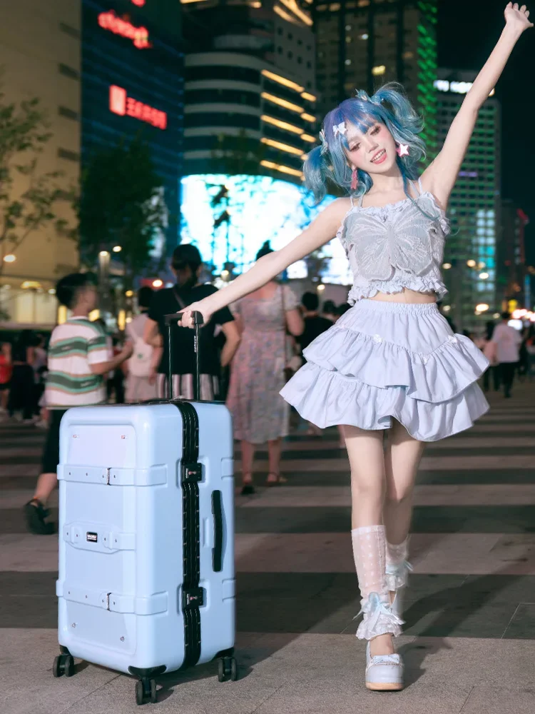 Dopamine Travel Wear Student Residential Luggage Large Capacity 29 Inch Password Box Girl Durable Sturdy Box