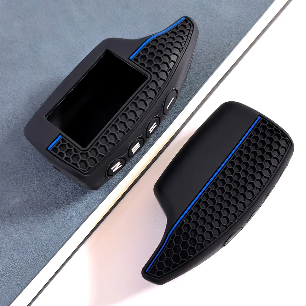 Latest Styles Silicone Rubber Alarm Remote Keychain Case for Scher Khan For Scher-khan Magicar 5 6 M5 M6 Cover Holder