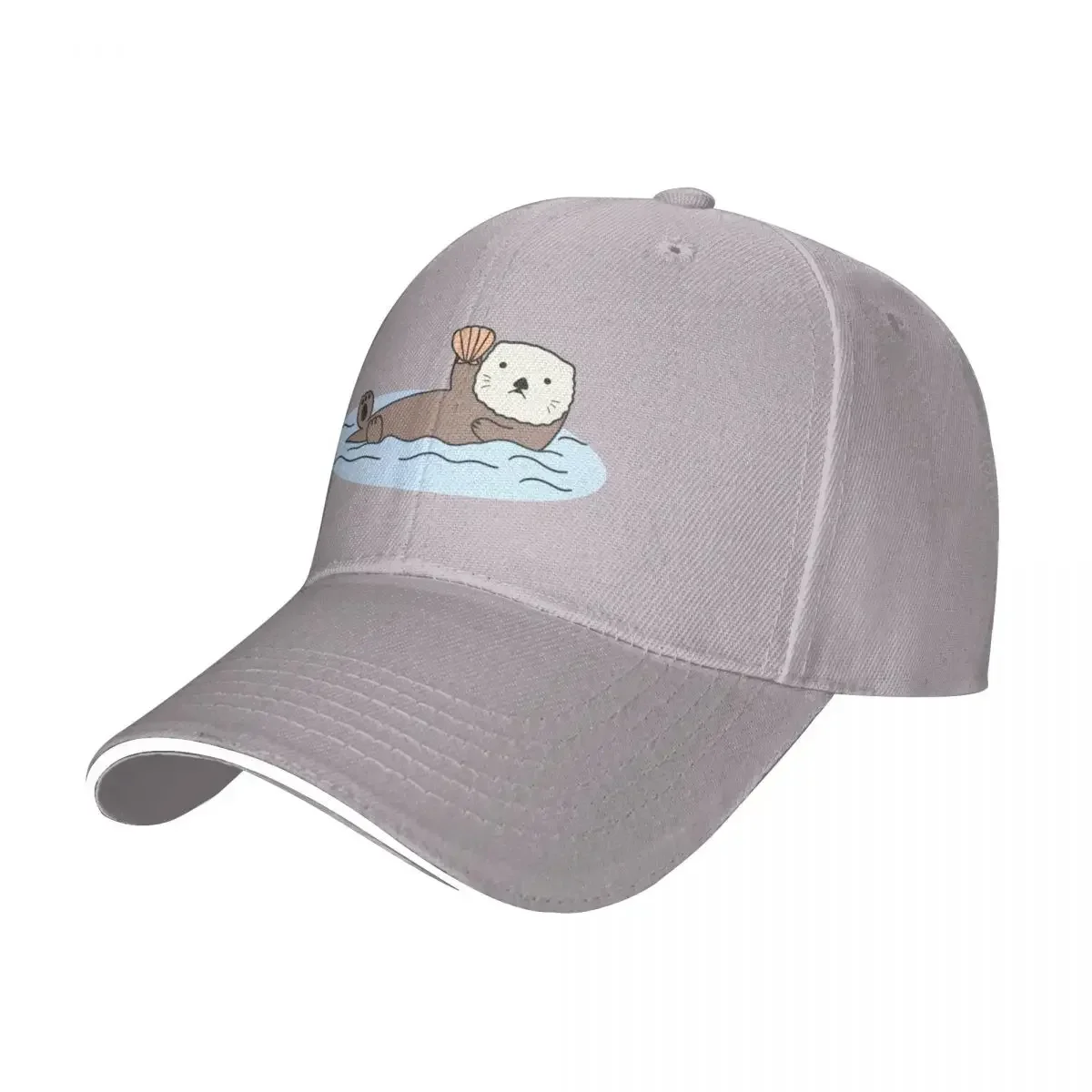 Cute Sea Otter Cap Baseball Cap new in hat gentleman hat trucker hat caps for women Men's