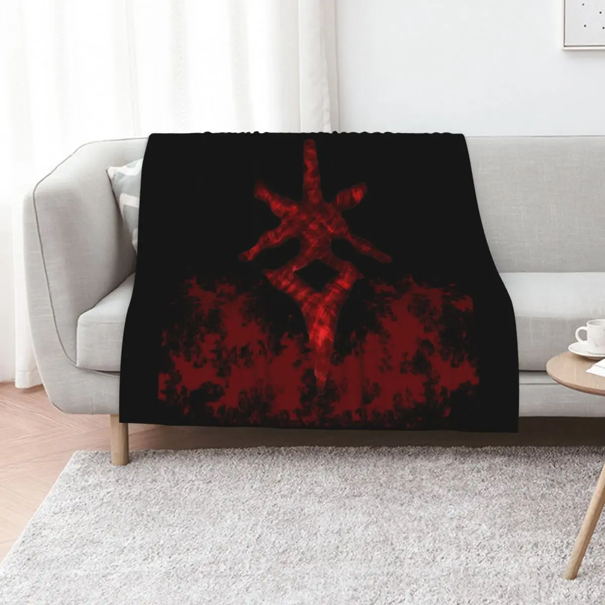 

Life Blood of the Dark Knight Throw Blanket Decorative Beds Custom Cute Plaid Loose Blankets