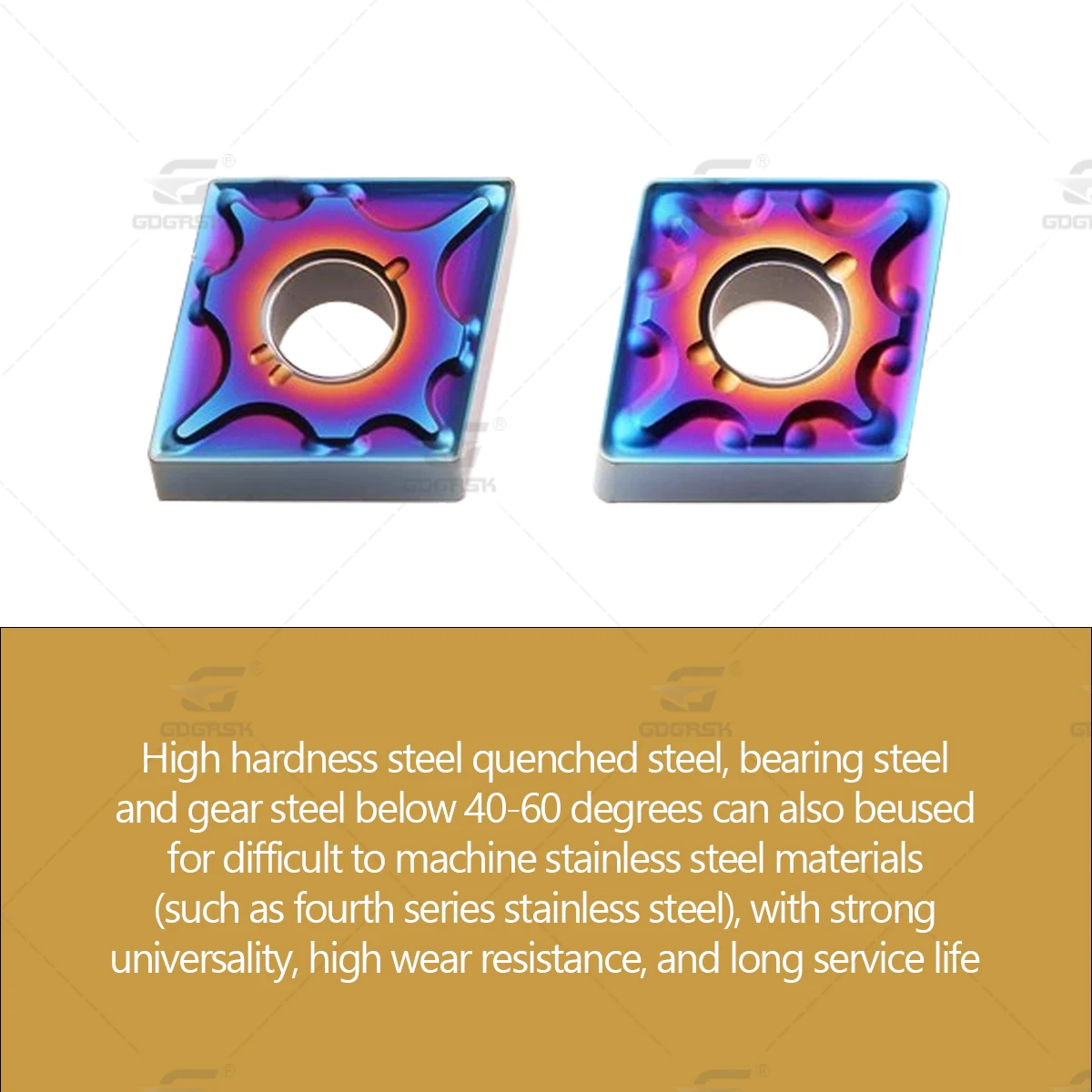 Imagem -03 - Blue Blade Torno Cnc Turning Tool Inserções de Carboneto Usadas para Dureza do Aço Ccmt Scmt Wnmg Tnmg Cnmg Apmt Sekt Spmg Wcmt Nano