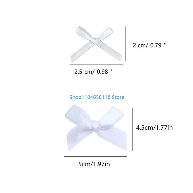 Bowknot Appliques Sewing Craft DIY Kids Girls Headwear Hair Wedding Decoration