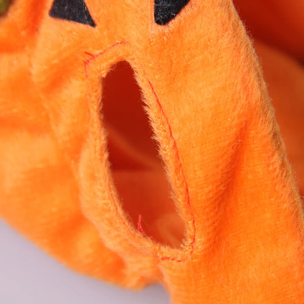 

Cute Pet Cosplay Hat Simple Design Dog Cat Berets Comfortable Pumpkin Shaped Festive Halloween Christmas Party Photo Shoot