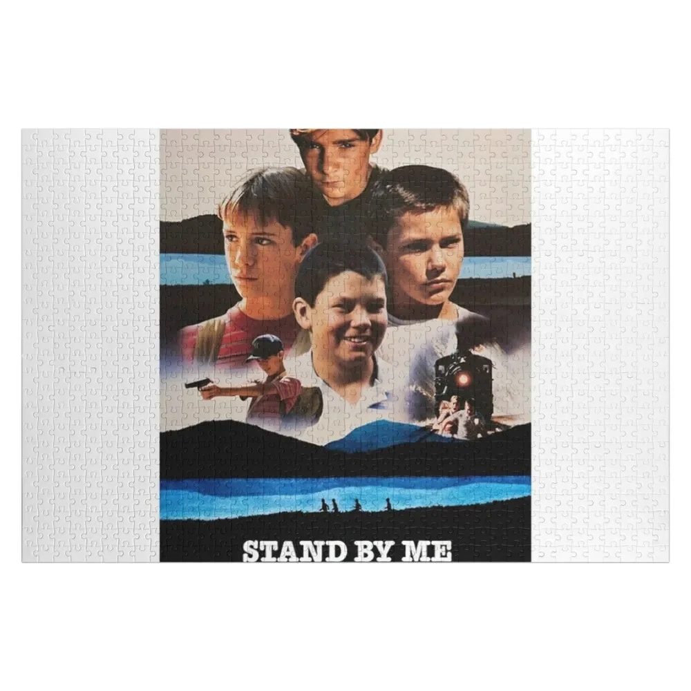 Stand By Me poster Jigsaw Puzzle Custom Wooden Gift Customizeds For Kids Puzzle