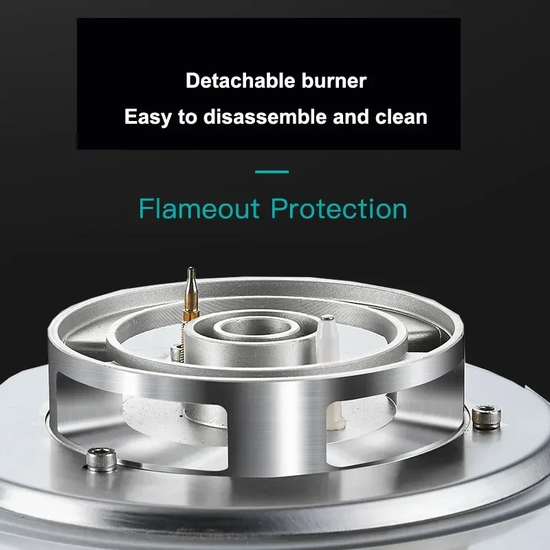 7.2KW/5.2kw แก๊สเตาสแตนเลสเตาแก๊สธรรมชาติ/Liquefied Gas เตา Fierce Fire Timing เป็ดแมนดารินเตา