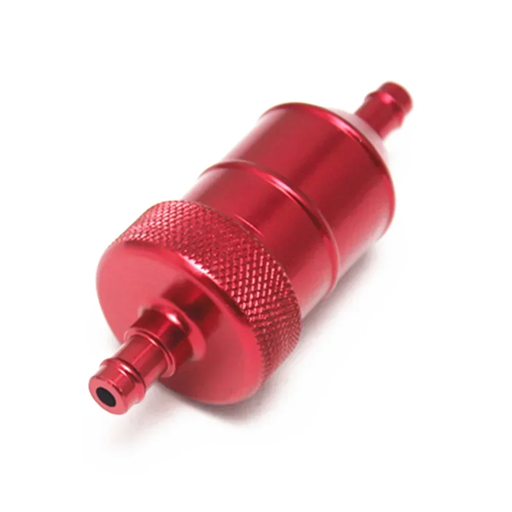 

High Grade Practical To Use High Quality 8mm CNC Inline 1x Aluminum Alloy Bike ATV Parts Black Dirt Quad Fuel Gas Filter