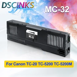 TC-20 Maintenance Cartridge MC-32 For Canon TC-5200 TC-5200M Large Format Printer Campatible MC 32 MC32 Maintenance Box