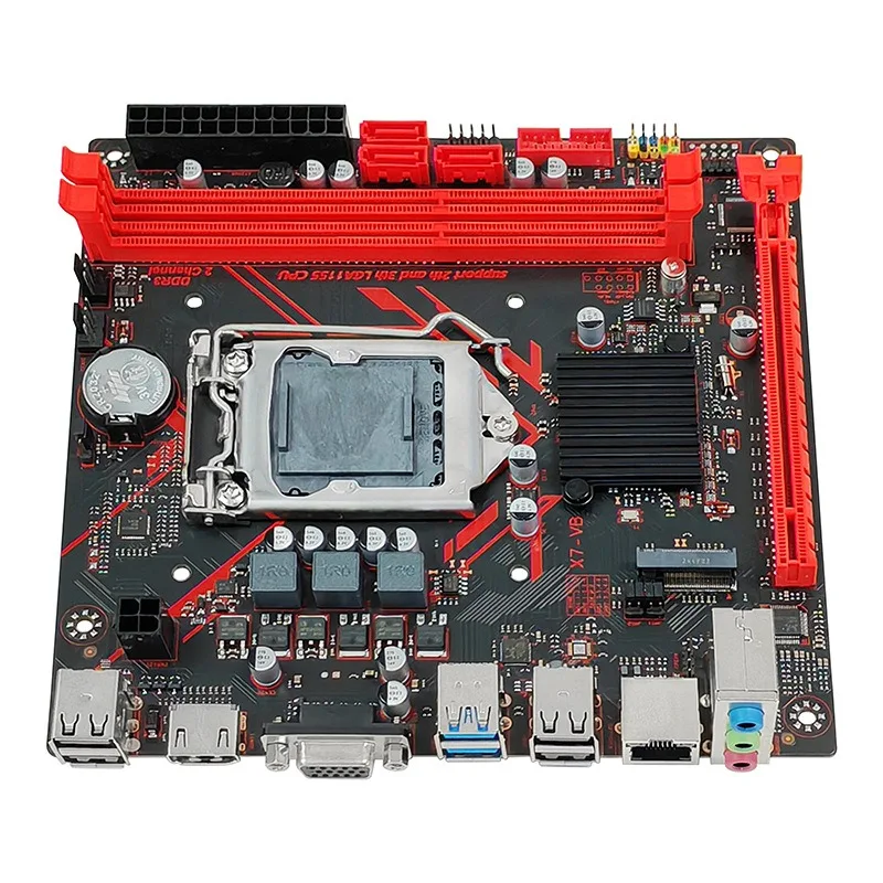 لوحة أم صغيرة itx B75 وحدة المعالجة المركزية RAM كومبو i5 i7 3570 3770 e3 1225 1245 1265 v2 2x8GB DDR3 mini itx مجموعة اللوحة الرئيسية للألعاب المكتبية 1155