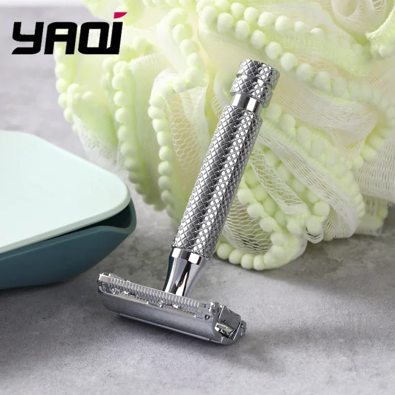 

Yaqi Monarch Chrome Color Safety Razor - Classic Double Edge Shaving Razor