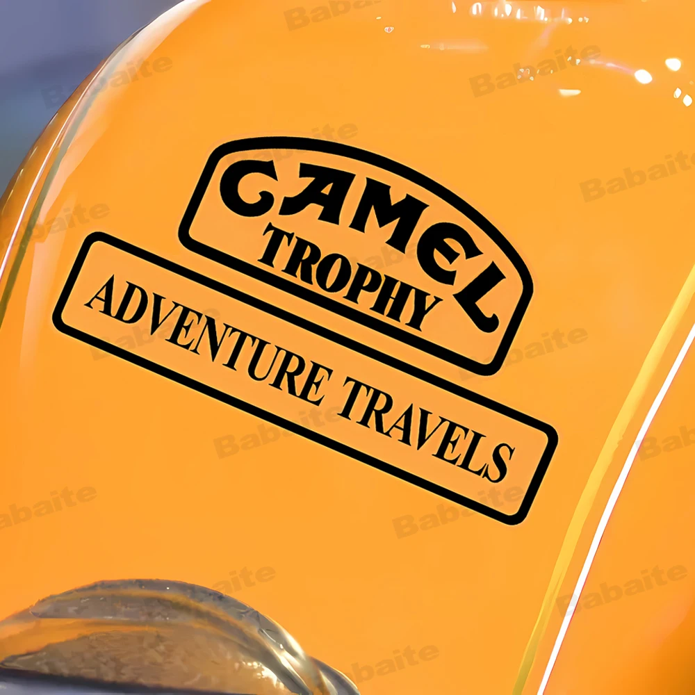 C-الجمل-تروفي لاند روفر موتو ملصق السيارات الجسم الوفير ويندوز دراجة نارية محمول الجدران الفينيل فيلم ملصق مائي ضبط السيارات الملحقات