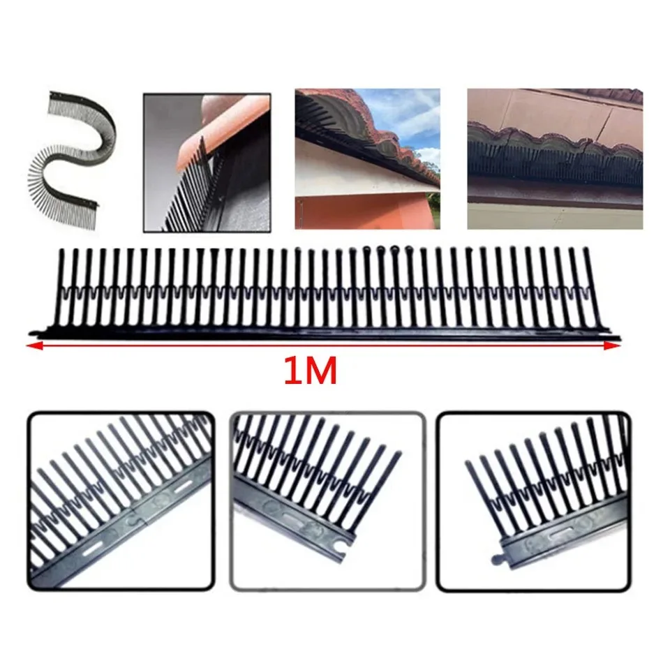 Plastic Bird Proof Nail Bird Spike Roof Anti Bird Thorn Blocking To Prevent Birds Bats From Perching On The Eaves Bird Repellent