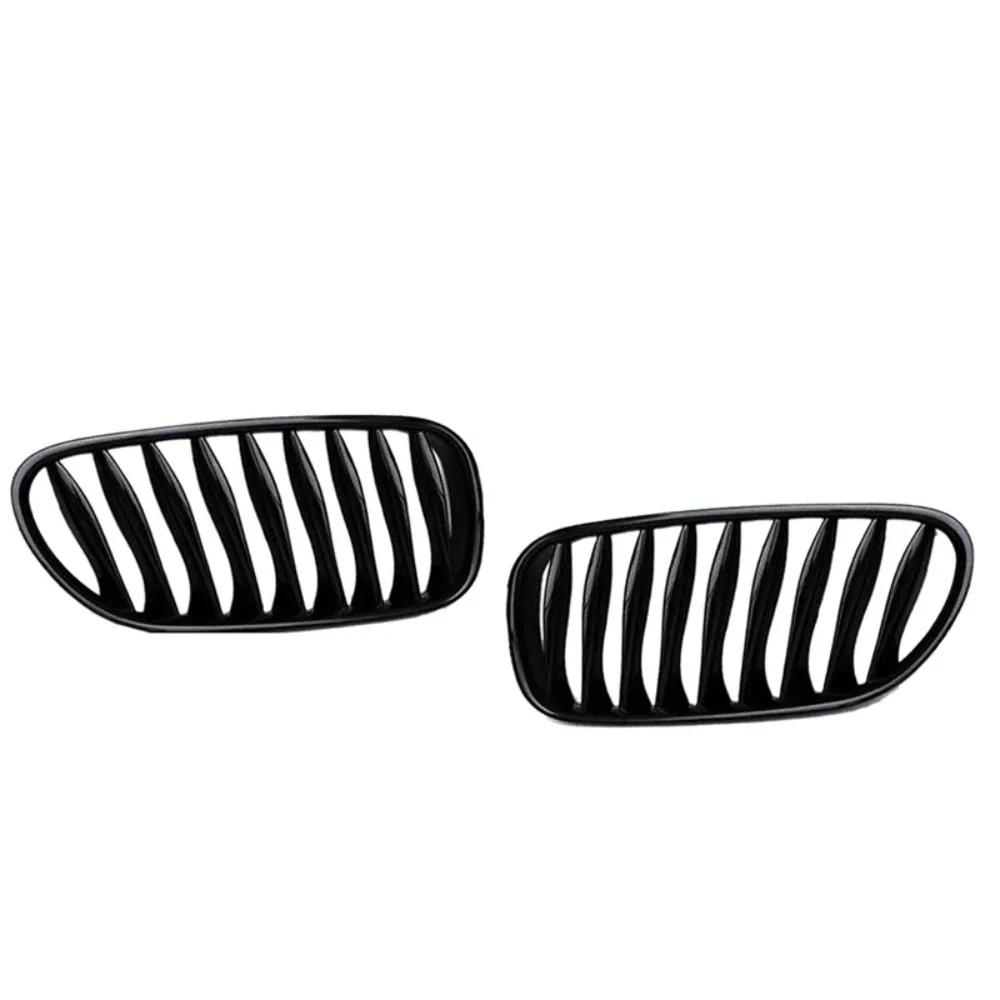 Gloss Black Grille Front Replacement Kidney Grill for BMW Z4/E85 2003-2008 view 2