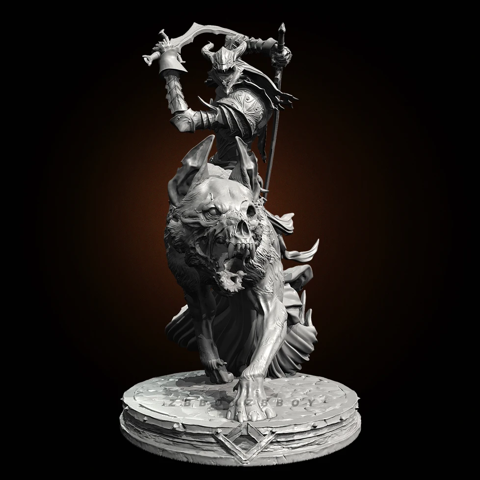 Overall heights 90mm 110mm Resin model kits figure colorless and self-assembled（3D Printing ）TD-7558/3D