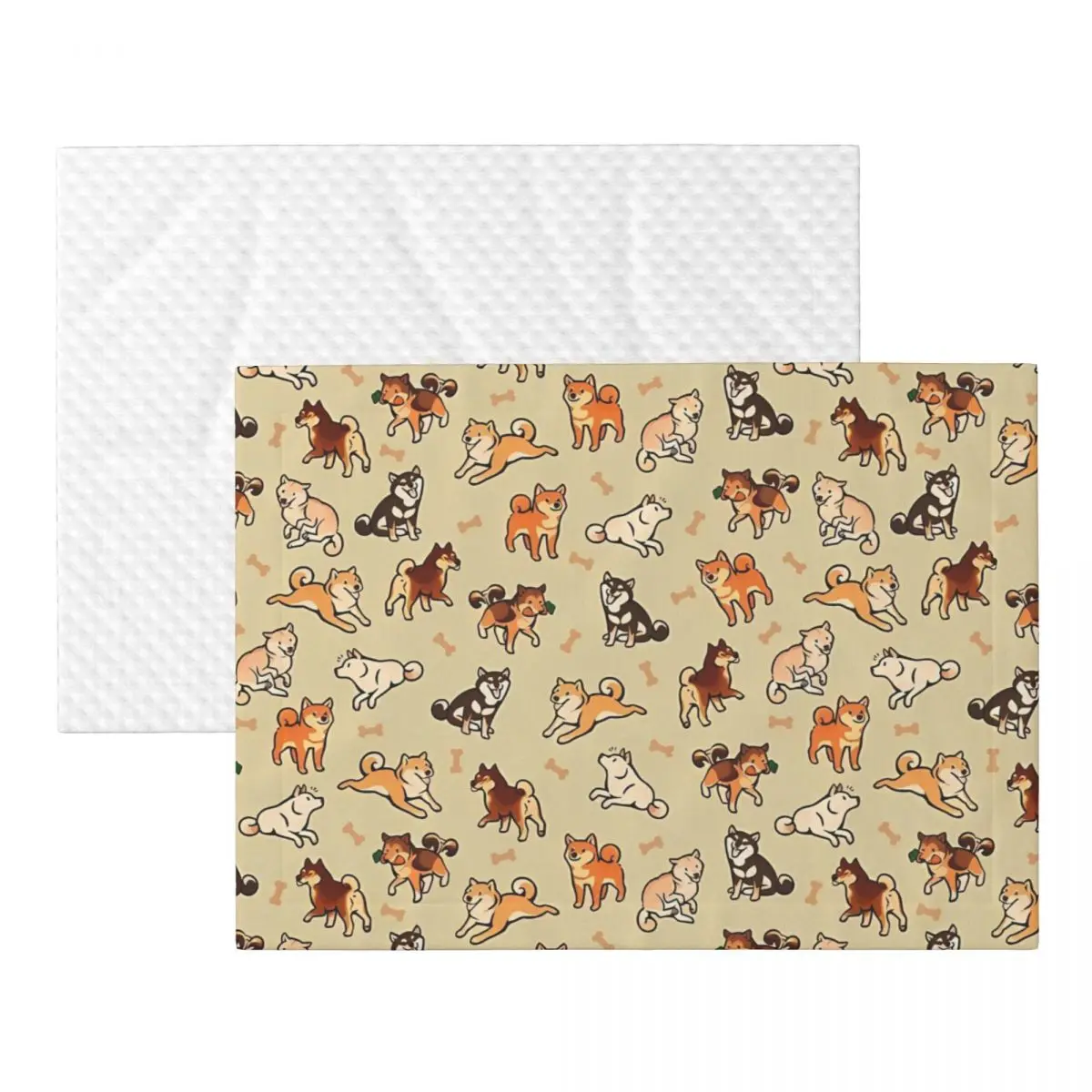 Shibes In Cream Pet Blanket t Dog Cat velvet Blanket Mat Pet Supplies Pet blanket dog and cat blanket