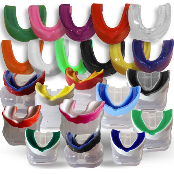 1/4Pcs Boxen Zahnschutz Mundschutz Zahnschutz Für Fußball MMA Rugby Sport Mundschutz Zahnspange Schutz Kinder erwachsene
