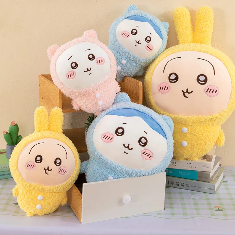 Kawaii 60cm Labubu Cartoon Ragdoll Plush Toys Cute Rabbit Ragdoll Accompany Sleep Plush Doll Pillow Children's Christmas Gifts