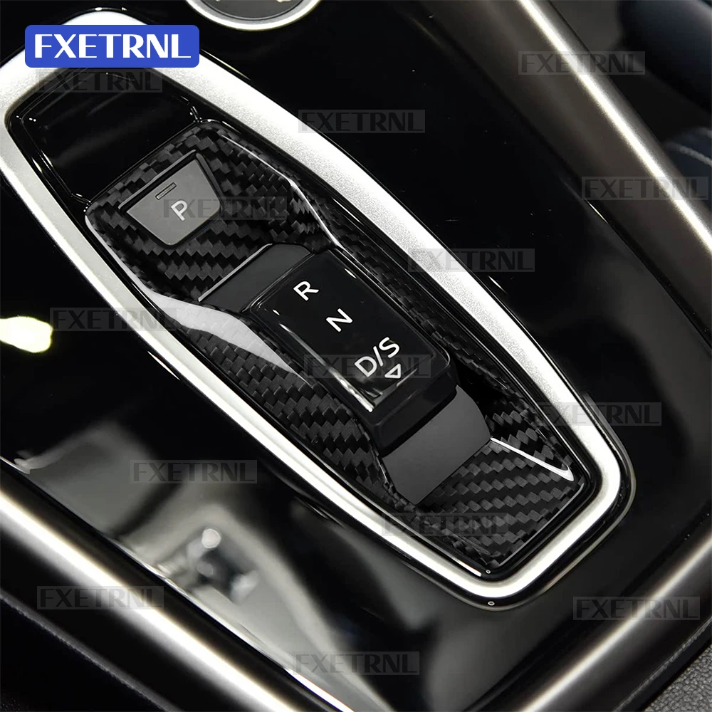 ألياف الكربون الجافة لأودي A3/A5/A6/Q5/Q6/SQ5/SQ6/RS3 S e-tron GT/RS e-tron GT 2025-UP Q4 e-tron 2024-UP لوحة تحويل تروس السيارة