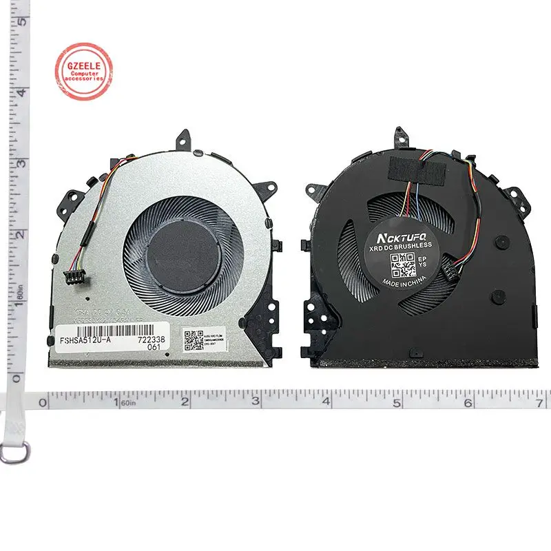 

New laptop cpu cooling fan for ASUS VivoBook 15 Y5100 Y5100U X512F X512U A512U F512U F512D V5000D X712F R564D FL8600