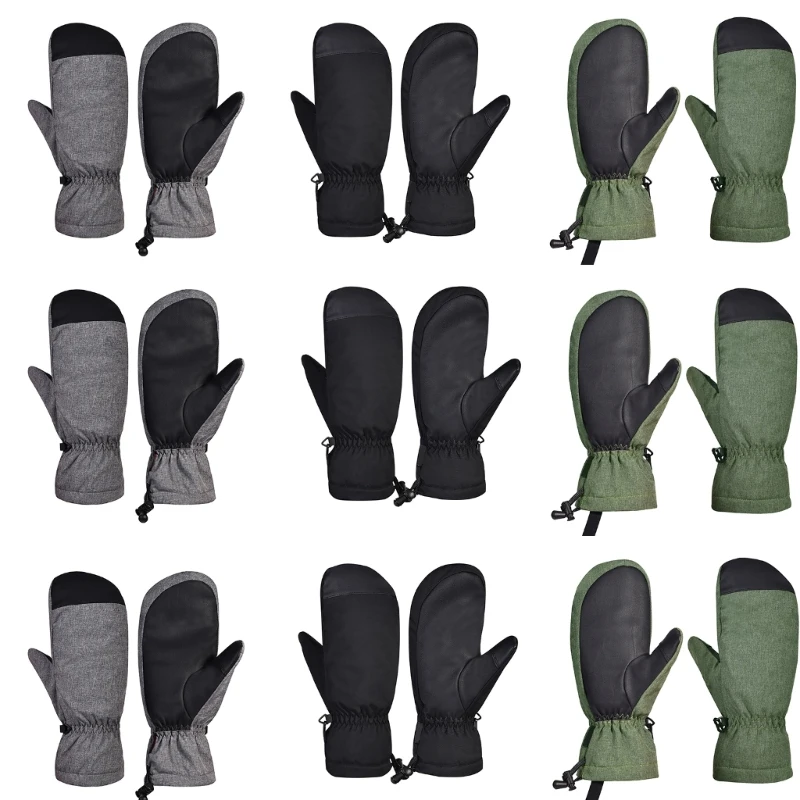 

Practical Ski Mittens Warm Gloves Touchscreens Gloves Snowboard Mittens Gloves