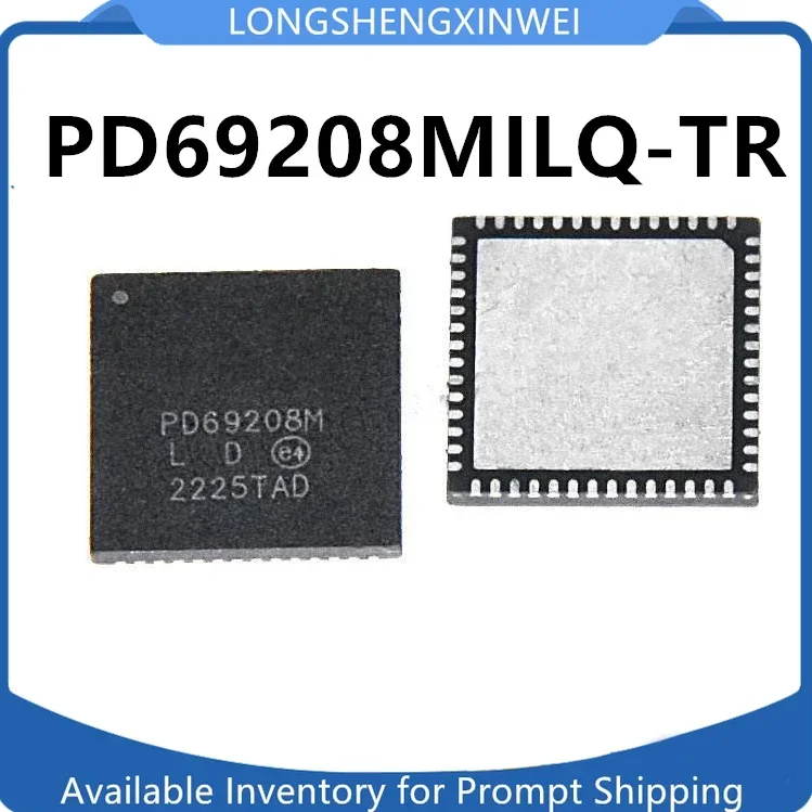 1PCS New PD69208MILQ-TR Silk Screen PD69208M QFN-56 Original Power Switch Chip IC in Stock