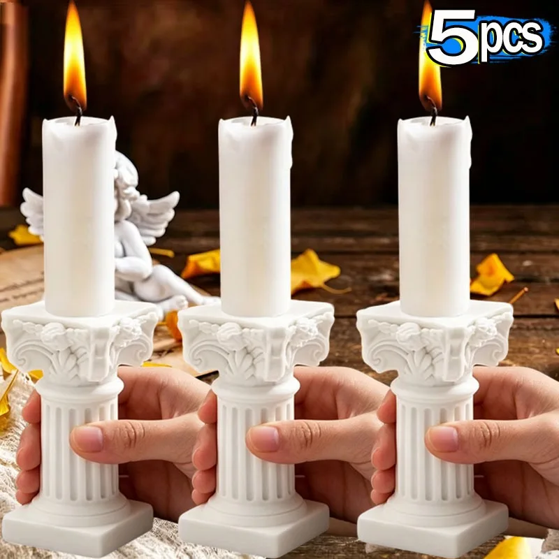 Columna Romana, Columna Griega, Estatua, Pedestal, Candelabro, Figura, Escultura, Decoración para Interiores, Hogar, Comedor, Jardín