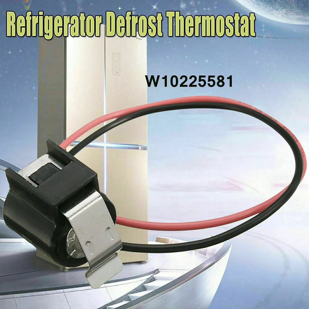 Refrigerator Defrost Thermostat For Freezer Section Too Warm 1/4pcs Freezer Too Cold Fridge And Freezer Too Warm