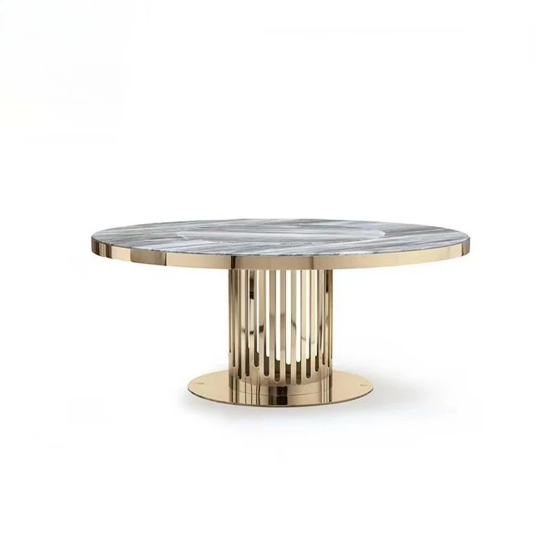 

High Quality Modern Luxury Round Dining Table and Chair Set 4, 6, 8 Seater Living & Dining Room Furniture
