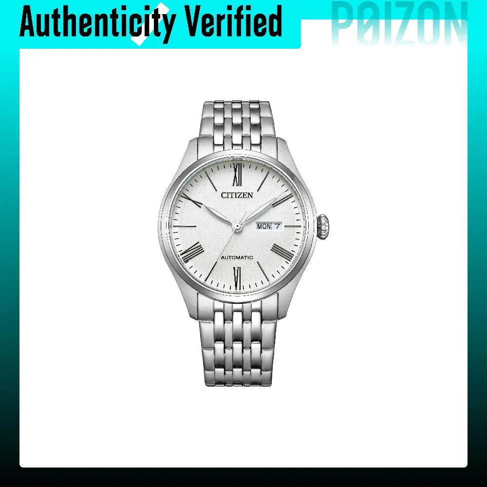 CITIZEN Mechanical Watch Automatic Mechanical Movement Stainless Steel Strap Watch 40mm NH8410-59A