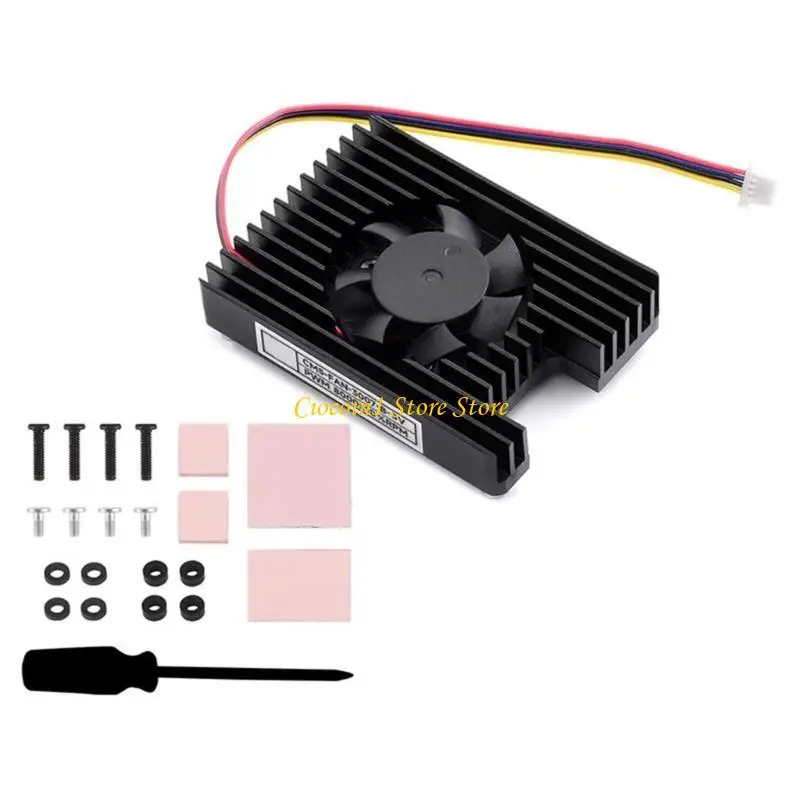 

A3PC CPU Cooling Fan Heatsink Heat Dissipation Cooling Fan Radiators For CM5 Easy Installation Development Board Accessories