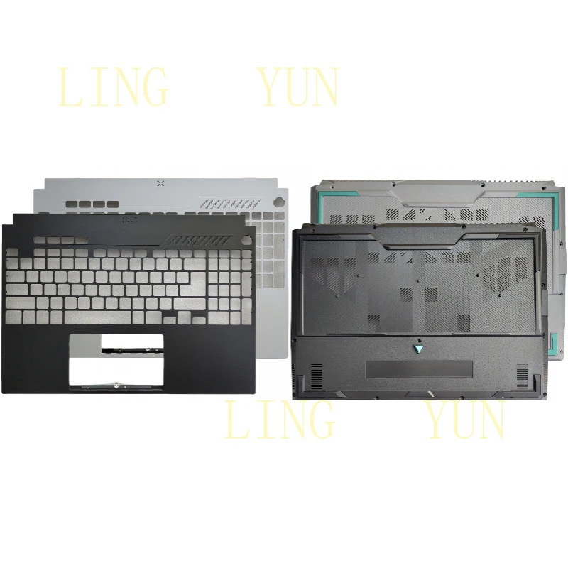 Carcasa Compatible con ASUS TUF Gaming 2022 Modelo FX517, Carcasa A, Carcasa B, Carcasa C, Carcasa D, Cubierta de Bisagra, Flying Fortress